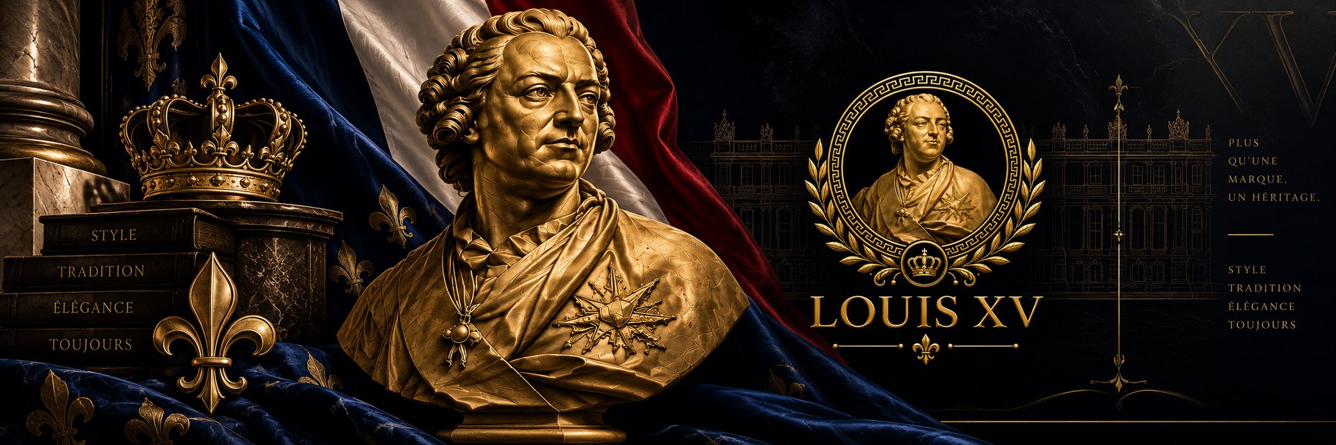 LOUIS XV — Plus qu'une marque, un héritage. Style, tradition, élégance, toujours.
